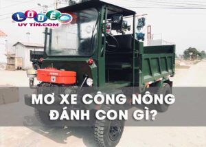 Mơ thấy xe công nông đánh con gì ăn chắc nhất?