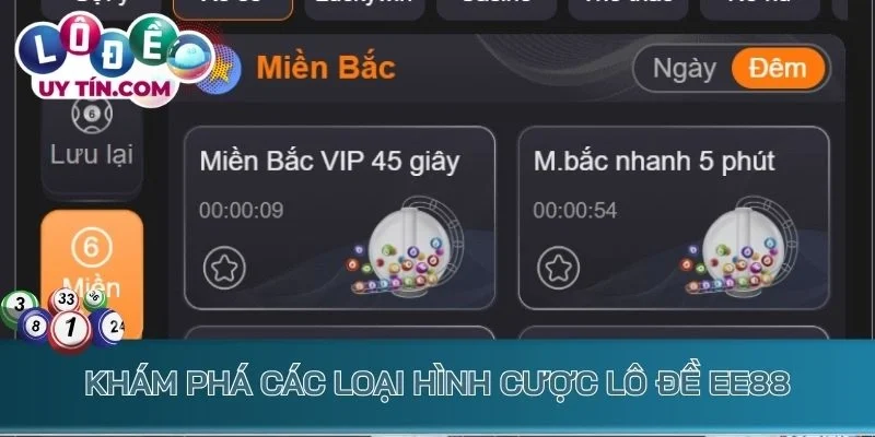 Khám phá các loại hình cược lô đề Ee88