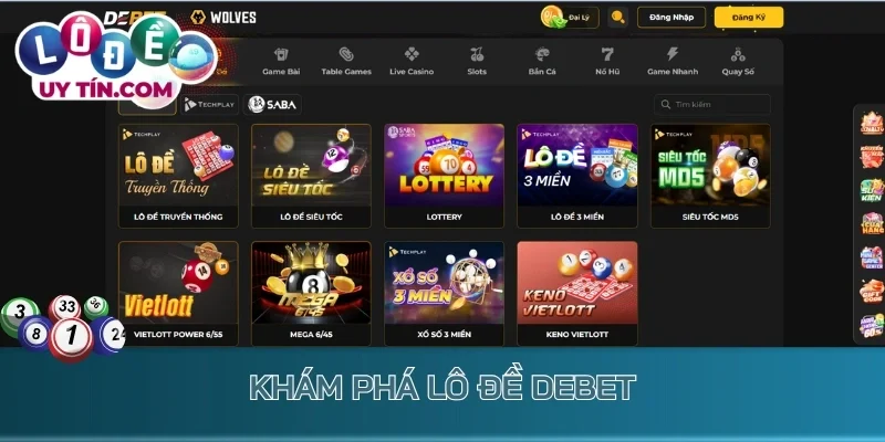 Lô Đề Debet - Thiên Đường Đánh Số Sinh Lời Khủng Để Làm Giàu 1 Khám phá lô đề Debet