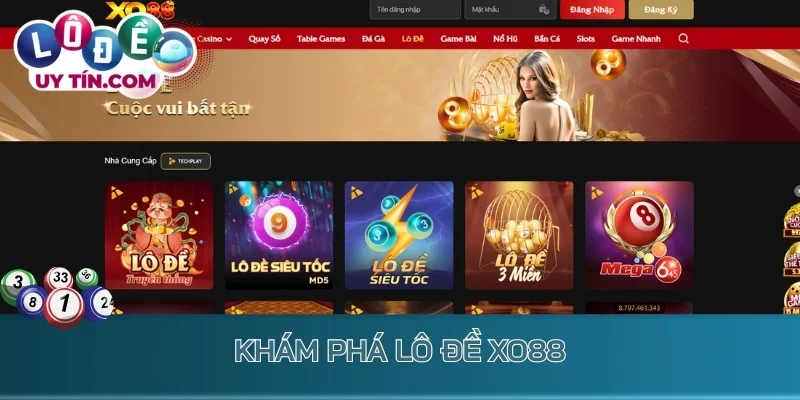 Lô Đề XO88 - Trải Nghiệm Lô Đề Mãn Nhãn, Làm Giàu Siêu Tốc 1 Khám phá lô đề XO88